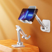 スマホスタンド 壁掛け用 貼り付けタイプ 角度調整 スマホホルダー 多目的 スマホアクセサリー スマートフォンスタンド シンプル キッチン お風呂 バスルーム 寝室 洗面所