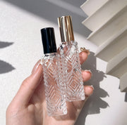 アトマイザー 詰め替え容器 12ml コスメ 香水 詰替え 持ち運び スプレー コンパクト ミニ 化粧品 旅行 トラベル ガラス 透明
