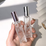 アトマイザー 詰め替え容器 12ml コスメ 香水 詰替え 持ち運び スプレー コンパクト ミニ 化粧品 旅行 トラベル ガラス 透明