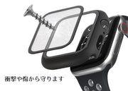 アップルウォッチカバー Apple Watch 保護ケース 保護カバー フェイスカバー 38mm 42mm 40mm 44mm SE Series1 2 3 4 5 6 シンプル 傷防止 防汚 衝撃吸収 メンズ レディース ユニセックス スマートウォッチアクセサリー