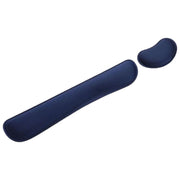 リストレストセット キーボード用 マウス用 手首クッション パッド 負担軽減 手首サポート 手首置き パソコン用品 パソコン小物 アクセサリー ブルー ピンク ブラック グレー