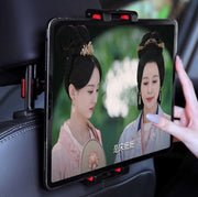 車載ホルダー タブレットホルダー スマホホルダー 車用 後部座席用 ヘッドレスト取り付け 車内 伸縮アーム 360度回転 iPad タブレット スマホスタンド カー用品 カーアクセサリー ドライブ 長距離移動 旅行 動画鑑賞