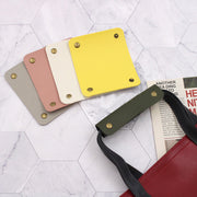 バッグ用 ハンドルカバー 持ち手カバー 取っ手カバー PUレザー カバン トートバッグ ビジネスバッグ 汚れ防止 無地 シンプル
