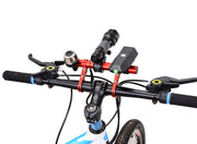 自転車用エクステンションバー 20cm 自転車 マウンテンバイク 持ち手 延長 ハンドルバー ロードバイク 自転車アクセサリー 拡張 単色 シンプル