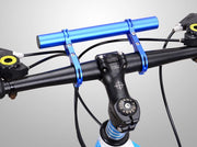 自転車用エクステンションバー 20cm 自転車 マウンテンバイク 持ち手 延長 ハンドルバー ロードバイク 自転車アクセサリー 拡張 単色 シンプル