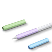 apple pencil ケース アップルペンシル カバーグリップ 単品 1個 第1世代 第2世代 カバー シリコン シリコンカバー アップルペンシル ペンシルケース 汚れ防止 傷防止 ホワイト 白 グレー ピンク