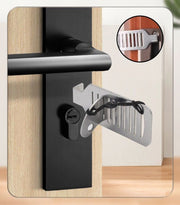 ポータブルドアロック 携帯用 在宅ロック ドアストッパー 内鍵 セキュリティ 防犯 安全対策 コンパクト 持ち運び 旅行 ホテル