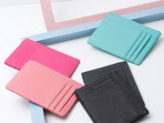 クレジットカードケース 本革 牛皮 レザー RFID スキミング防止 薄型 コンパクト スリム カードホルダー メンズ レディース ユニセックス ICカード IDカード ポイントカード フラグメントケース シンプル 単色 無地 ギフト プレゼント 女性用 男性用