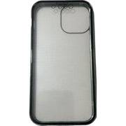 スマホケース iPhoneケース 14 13 12 11 アイフォンカバー 両面ガラス 全面保護 マグネットバンパー フルカバー 9H 強化ガラス クリア 透明 360度 耐衝撃 傷防止 磁石 金属フレーム スマートフォンケース ユニセックス メンズ レディース 女性 婦人 スマホカバー アイフォーン用