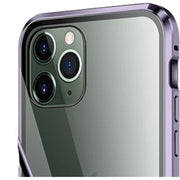 スマホケース iPhoneケース 14 13 12 11 アイフォンカバー 両面ガラス 全面保護 マグネットバンパー フルカバー 9H 強化ガラス クリア 透明 360度 耐衝撃 傷防止 磁石 金属フレーム スマートフォンケース ユニセックス メンズ レディース 女性 婦人 スマホカバー アイフォーン用