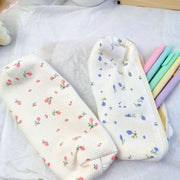 ペンケース 筆箱 ふでばこ ペン入れ 文房具 筆記用具 小花柄 フラワー ファスナー ポーチ 小物入れ 女性 女子 女の子 ガールズ おしゃれ かわいい キュート