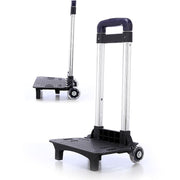 カート 折りたたみ式 台車 コンパクト キャリーカート 伸縮 旅行 出張 買い出し アウトドア レジャー 2輪 高さ調節 3段階 荷物運搬