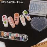 シリコンモールド ジェルネイル レジン パーツ ネイルツール アクセサリー ネイルアート 手芸 DIY 3D アルファベット 数字
