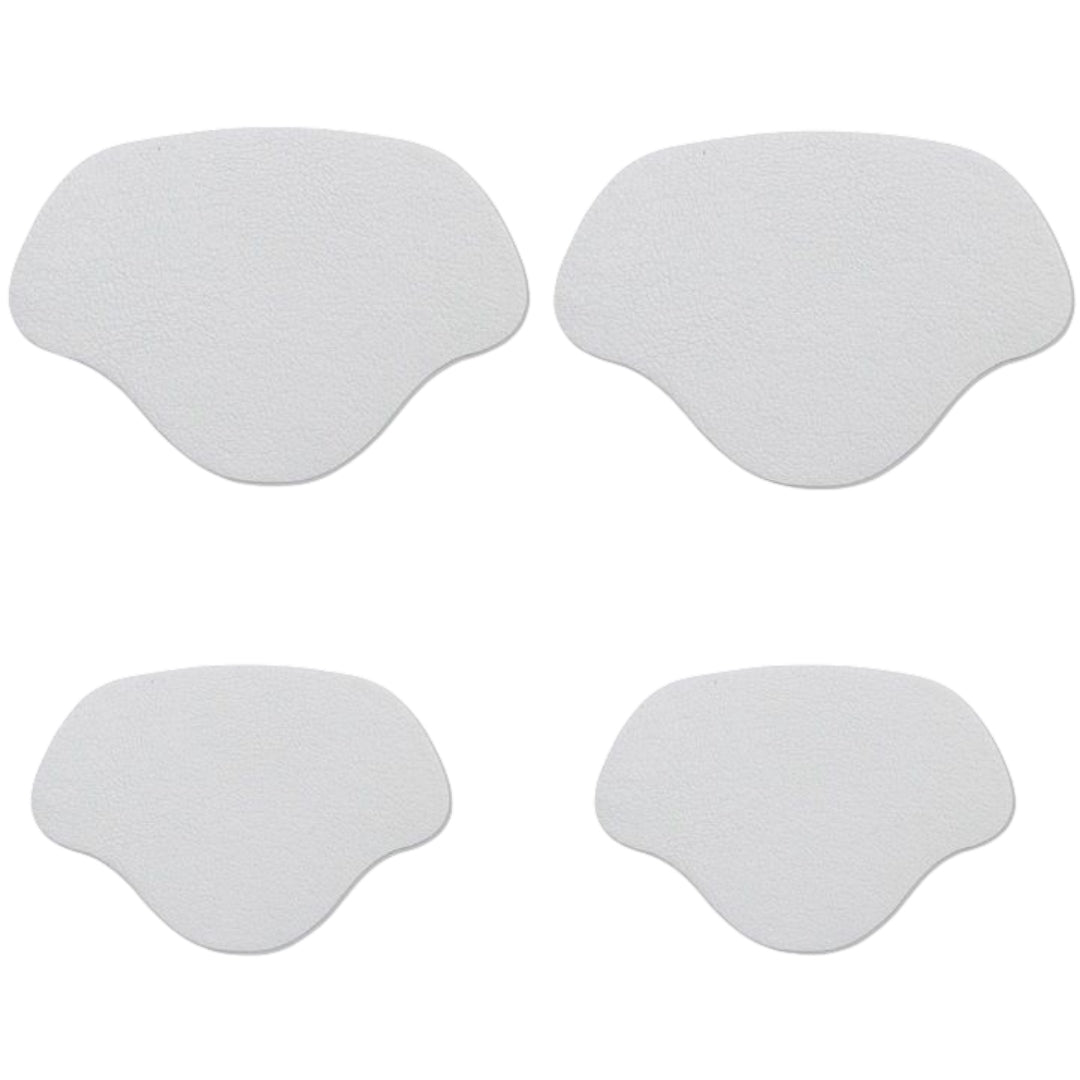 かかと修理パッチ 大小セット セット かかと補修材 靴用品 補修用品 ライトグレー バリエーション画像