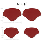 かかと修理パッチ 大小セット セット かかと補修材 靴用品 補修用品 内側 修理 シールタイプ 靴擦れ防止 かかと保護 スニーカー 革靴 運動靴 内履き 上書き ヒール 簡単 便利 カラバリ豊富 ブラック ホワイト 黒 白 グレー
