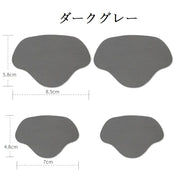 かかと修理パッチ 大小セット セット かかと補修材 靴用品 補修用品 内側 修理 シールタイプ 靴擦れ防止 かかと保護 スニーカー 革靴 運動靴 内履き 上書き ヒール 簡単 便利 カラバリ豊富 ブラック ホワイト 黒 白 グレー