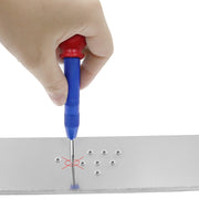 センターパンチ センターポンチ 工具 保護帽付き グリップ付き 穴あけ 日用品雑貨 DIY ハンドツール ピンポンチ マーク くぼみ バネ 自動タイプ ズレにくい コンパクト 持ち運び 道具 穴あけ工具 皮ポンチ 便利グッズ 押すだけ 赤 青 黒 銀色 金色