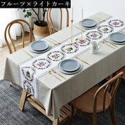 テーブルクロス テーブルカバー テーブルマット 食卓カバー マルチカバー 正方形 北欧風 汚れ防止 防水 キッチン ダイニング リビング 120×120cm 140×140cm インテリア雑貨 テーブルセッティング 滑り止め 傷防止 防油 PVC 不織布 プリント 花柄 フラワー チェック エスニック風 おしゃれ 上品 ギフト 贈り物 新生活 引っ越し 家庭用 自宅用 業務用