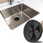 排水溝カバー スプラッシュガード キッチン用品 生ゴミ飛び出し防止 食器落下防止 騒音予防 取り付け簡単 ディスポーザー シンク