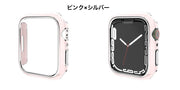 Apple Watch対応 保護ケース クリアカバー 傷防止 汚れ防止 シンプル おしゃれ 38mm 41mm 42mm 40mm 44mm 45mm SE Series7 6 5 4 3 2 1 スマートウォッチアクセサリー
