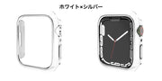 Apple Watch対応 保護ケース クリアカバー 傷防止 汚れ防止 シンプル おしゃれ 38mm 41mm 42mm 40mm 44mm 45mm SE Series7 6 5 4 3 2 1 スマートウォッチアクセサリー
