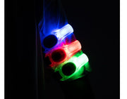 アームバンド LED 光る 電池式 レディース メンズ 腕輪 マジック テープ 調節可能 反射 ランニングライト 夜間 夜道 事故対策 男女兼用 ユニセックス ウォーキング マラソン ジョギング 散歩