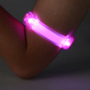 アームバンド LED 光る 電池式 レディース メンズ 腕輪 マジック テープ 調節可能 反射 ランニングライト 夜間 夜道 事故対策 男女兼用 ユニセックス ウォーキング マラソン ジョギング 散歩