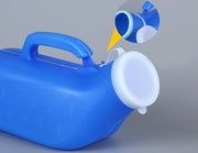 尿器 尿瓶 小便器 排尿器 蓋付き ポータブル 男性用 紳士用 1200ml 介護 高齢者 災害時 キャンプ 渋滞 トラベル アウトドア 介護用品 排泄関連用品