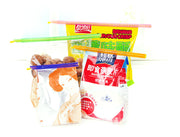 袋留めクリップ キッチンクリップ 24個セット 袋止め 密封 キッチン整理用品 保存クリップ 食品保存 長方形 食材保存 食べかけ 湿気対策 便利