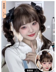エクステ 三つ編み 単品 1本 エクステンション つけ毛 ヘアゴム 装着簡単 ヘアアレンジ レディース 女性 可愛い おしゃれ イメチェン 付け毛 コスプレ ポイントウィッグ 部分ウィッグ ロング 編み込み ボリューム 結ぶだけ 簡単 かわいい ヘアアレンジ イメチェン ヘアアクセサリー ロングヘア お出かけ イベント 黒 茶