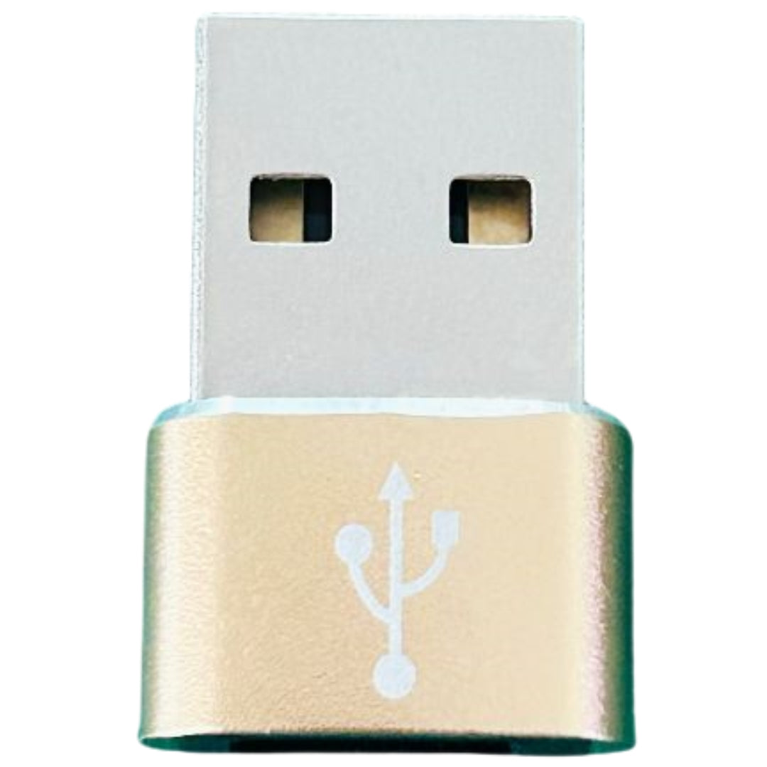 変換アダプター TypeC USB 3.0 コネクタ タイプC ゴールド バリエーション画像