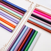 シーリングワックス スティック 封蝋 シーリングスタンプ用品 7mm グルーガン 棒 DIY ウェディング 結婚式 招待状 ギフト ラッピング 手紙 おしゃれ かわいい 手作り ハンドメイド