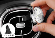 車用時計 カークロック 吹き出し口 ダッシュボード 車載時計 アナログ カーグッズ カー用品 車グッズ カーアクセサリー クロック 時計 吹き出し口 電池式 貼り付け