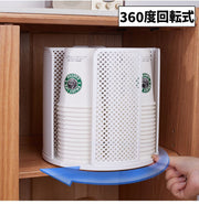 紙コップホルダー 360度回転式 紙コップディスペンダー カップスタンド カップホルダー キッチン整理用品 キッチン 台所用品 キッチン収納 調味料入れ 調味料入れセット ラック コーヒーカップ 回転 収納 大容量 スタンド 省スペース 通気性 メッシュ 調味料 化粧品 オフィス 食堂 休憩所 給水所