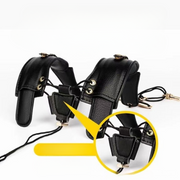 サックスストラップ サックス ストラップ 肩掛け プレート入り 管楽器 金属プレート 負担軽減 サポート アジャスター 調節可能 ショルダー 肩 ハーネス 形状記憶 アルト テナー バリトン