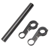 自転車用 エクステンションマウント 20cm 延長ブラケット ハンドルバー 拡張 マウンテンバイク ロードバイク スマホ ライト