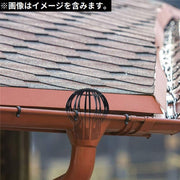 雨樋用ストレーナー 2個セット 雨樋カバー 雨どいガードフィルター ゴミ受け 目詰まり防止 排水管 排水口 床 屋上 便利 ブラック