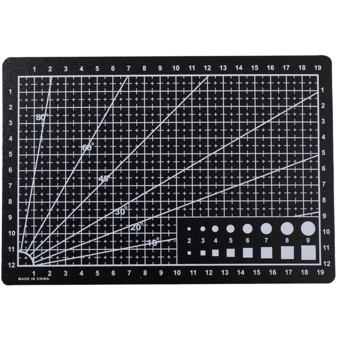 カッティングマット 事務用品 オフィス A5 文房具 カッターマット ブラック バリエーション画像