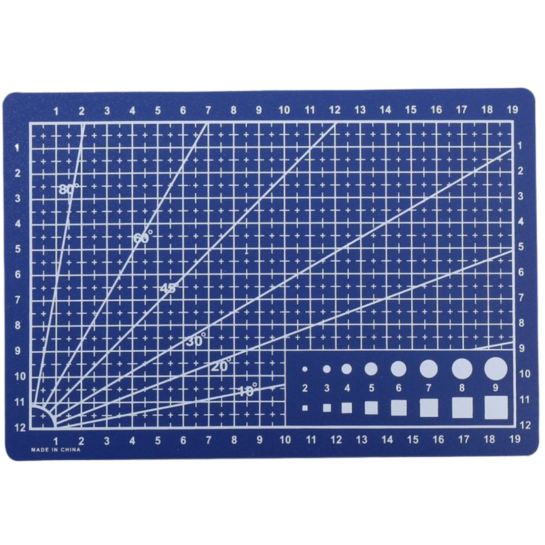 カッティングマット 事務用品 オフィス A5 文房具 カッターマット ブルー バリエーション画像