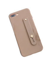 iPhone14 14Pro 14Plus 14ProMax対応 スマホケース 背面ベルト付き くすみカラー シンプル 無地 落下防止 保護カバー おしゃれ ユニセックス