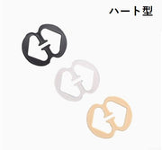 ブラストラップパーツ ブラジャーの留め具 3個セット バックル スペア 交換用 楕円形 円形 レディース インナー 下着