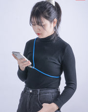 ネックストラップ ショルダーストラップ 男女兼用 ストラップ スマホ iphone android ショルダー 挟むだけ 斜めがけ 首かけ