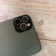 スマホカメラレンズ 保護カバー レンズカバー iPhone11 11pro 11ProMax おしゃれ ブラック ゴールド