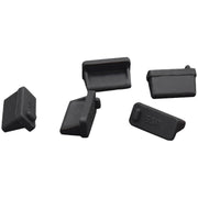 USBポートカバー 5個セット 保護カバー USBキャップ 小型 ほこり保護 キャップ シリコン パソコン シンプル