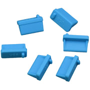 USBポートカバー 5個セット 保護カバー USBキャップ 小型 ほこり保護 キャップ シリコン パソコン シンプル