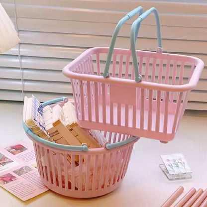 バスケット ミニ かご 手提げ 卓上 多機能 商品画像5