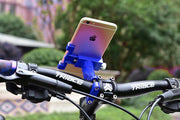 スマホスタンド ディスプレイスタンド 自転車 オートバイ バイク 挟んで固定 サイクリング ドライブ カラバリ豊富