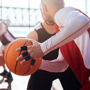 指用サポーター 10個セット 両手用 スポーツケア用品 保護 フィンガーサポーター 指関節サポーター バスケットボール バレーボール ハンドボール 単色 無地 シンプル 運動 スポーツ