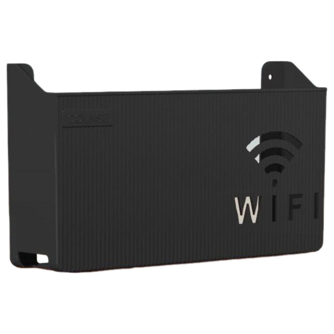 ルーター収納ボックス ケーブルボックス Wifi機器収納ボックス Wi-Fiルーター 壁掛け 配線整理 ブラック バリエーション画像
