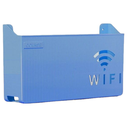 ルーター収納ボックス ケーブルボックス Wifi機器収納ボックス Wi-Fiルーター 壁掛け 配線整理 ブルー バリエーション画像